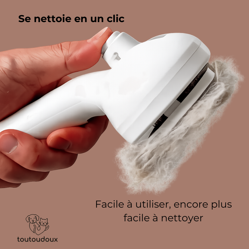 Brosse avec brume, antistatique & démêlante